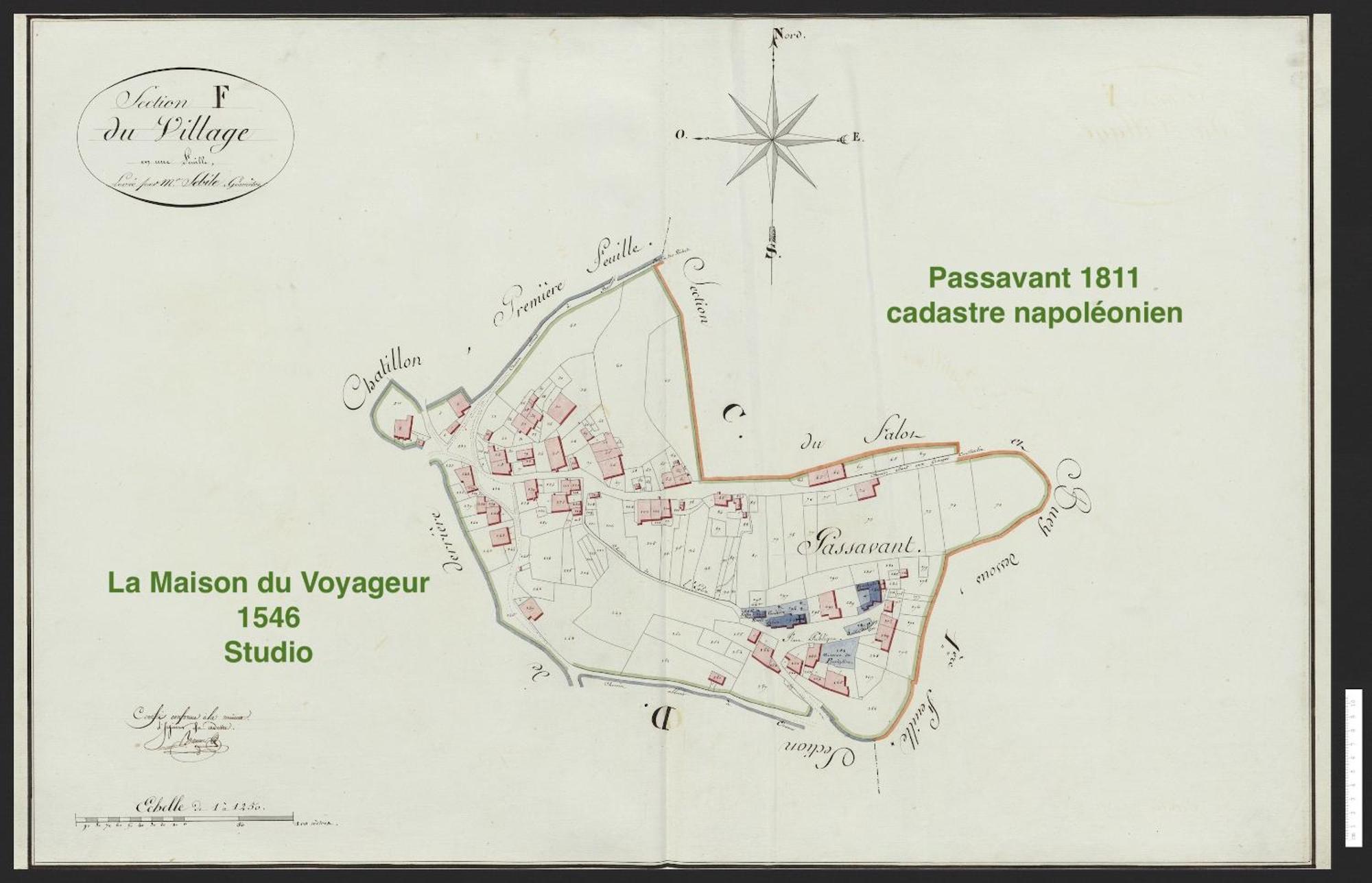 La Maison Du Voyageur 1546 Passavant エクステリア 写真